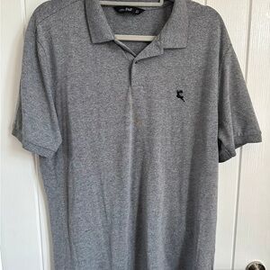F&F Men's Polo Shirt in Heather Gray